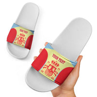 Spain 2026 Football Custom Slide Sandals Espana La Roja Sporty Style