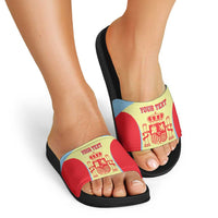 Spain 2026 Football Custom Slide Sandals Espana La Roja Sporty Style