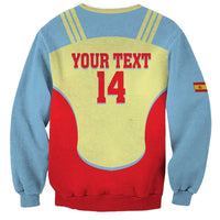 Spain 2026 Football Custom Sweatshirt Espana La Roja Sporty Style