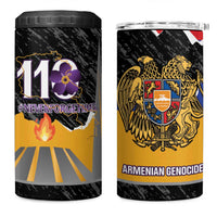 Armenian Genocide Remembrance Day 4 in 1 Can Cooler Tumbler Tsitsernakaberd 110th Anniversary Never Forget