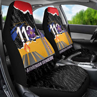 Armenian Genocide Remembrance Day Car Seat Cover Tsitsernakaberd 110th Anniversary Never Forget