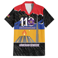 Armenian Genocide Remembrance Day Family Matching Off The Shoulder Long Sleeve Dress and Hawaiian Shirt Tsitsernakaberd 110th Anniversary Never Forget