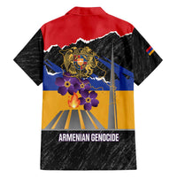 Armenian Genocide Remembrance Day Family Matching Off The Shoulder Long Sleeve Dress and Hawaiian Shirt Tsitsernakaberd 110th Anniversary Never Forget