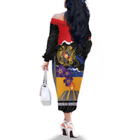 Armenian Genocide Remembrance Day Family Matching Off The Shoulder Long Sleeve Dress and Hawaiian Shirt Tsitsernakaberd 110th Anniversary Never Forget