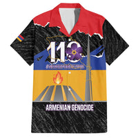 Armenian Genocide Remembrance Day Family Matching Off Shoulder Short Dress and Hawaiian Shirt Tsitsernakaberd 110th Anniversary Never Forget