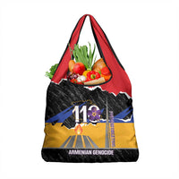 Armenian Genocide Remembrance Day Grocery Bag Tsitsernakaberd 110th Anniversary Never Forget