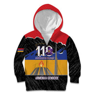 Armenian Genocide Remembrance Day Kid Hoodie Tsitsernakaberd 110th Anniversary Never Forget