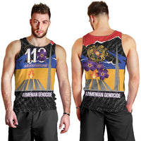 Armenian Genocide Remembrance Day Men Tank Top Tsitsernakaberd 110th Anniversary Never Forget