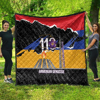 Armenian Genocide Remembrance Day Quilt Tsitsernakaberd 110th Anniversary Never Forget