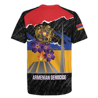 Armenian Genocide Remembrance Day Rugby Jersey Tsitsernakaberd 110th Anniversary Never Forget