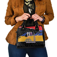 Armenian Genocide Remembrance Day Shoulder Handbag Tsitsernakaberd 110th Anniversary Never Forget
