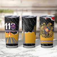 Armenian Genocide Remembrance Day Tumbler Cup Tsitsernakaberd 110th Anniversary Never Forget
