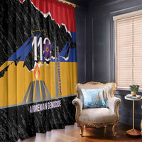 Armenian Genocide Remembrance Day Window Curtain Tsitsernakaberd 110th Anniversary Never Forget