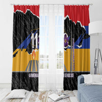 Armenian Genocide Remembrance Day Window Curtain Tsitsernakaberd 110th Anniversary Never Forget