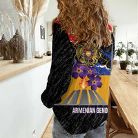 Armenian Genocide Remembrance Day Women Casual Shirt Tsitsernakaberd 110th Anniversary Never Forget