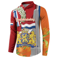 Netherlands Dodenherdenking Button Sweatshirt Martyrs' Day Honoring All Victims Of War