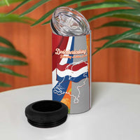 Netherlands Dodenherdenking 4 in 1 Can Cooler Tumbler Martyrs' Day Honoring All Victims Of War