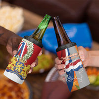 Netherlands Dodenherdenking 4 in 1 Can Cooler Tumbler Martyrs' Day Honoring All Victims Of War