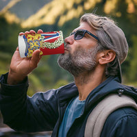 Netherlands Dodenherdenking 4 in 1 Can Cooler Tumbler Martyrs' Day Honoring All Victims Of War