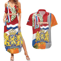 Netherlands Dodenherdenking Couples Matching Summer Maxi Dress and Hawaiian Shirt Martyrs' Day Honoring All Victims Of War