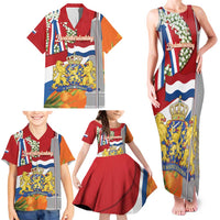 Netherlands Dodenherdenking Family Matching Tank Maxi Dress and Hawaiian Shirt Martyrs' Day Honoring All Victims Of War