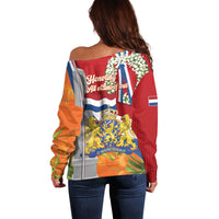 Netherlands Dodenherdenking Off Shoulder Sweater Martyrs' Day Honoring All Victims Of War