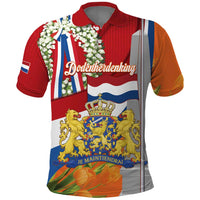 Netherlands Dodenherdenking Polo Shirt Martyrs' Day Honoring All Victims Of War