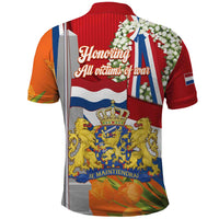 Netherlands Dodenherdenking Polo Shirt Martyrs' Day Honoring All Victims Of War