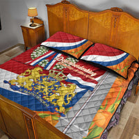 Netherlands Dodenherdenking Quilt Bed Set Martyrs' Day Honoring All Victims Of War