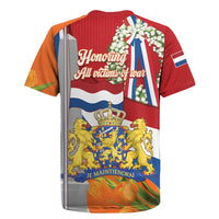 Netherlands Dodenherdenking Rugby Jersey Martyrs' Day Honoring All Victims Of War