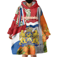 Netherlands Dodenherdenking Wearable Blanket Hoodie Martyrs' Day Honoring All Victims Of War