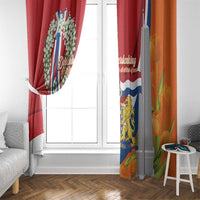 Netherlands Dodenherdenking Window Curtain Martyrs' Day Honoring All Victims Of War