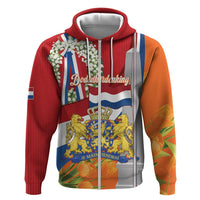 Netherlands Dodenherdenking Zip Hoodie Martyrs' Day Honoring All Victims Of War