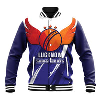 Custom Lucknow India Cricket Baseball Jacket Go Champions