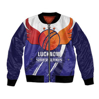 Custom Lucknow India Cricket Bomber Jacket Go Champions