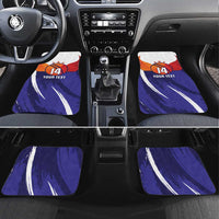 Custom Lucknow India Cricket Car Mats Go Champions