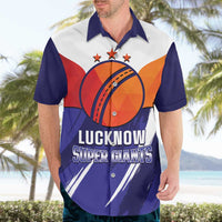 Custom Lucknow India Cricket Hawaiian Shirt Go Champions