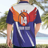 Custom Lucknow India Cricket Hawaiian Shirt Go Champions