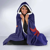 Custom Lucknow India Cricket Hooded Blanket Go Champions