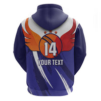 Custom Lucknow India Cricket Hoodie Go Champions