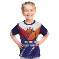 Custom Lucknow India Cricket Kid T Shirt Go Champions
