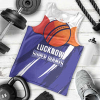 Custom Lucknow India Cricket Men Tank Top Go Champions