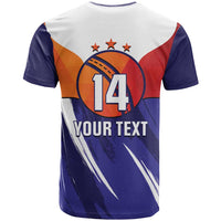 Custom Lucknow India Cricket T Shirt Go Champions