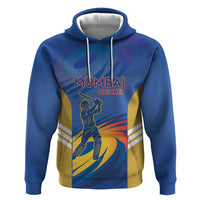 Custom Mumbai India Cricket Hoodie Go Champions