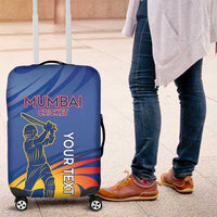 Custom Mumbai India Cricket Luggage Cover Go Champions