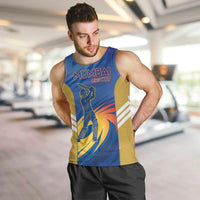 Custom Mumbai India Cricket Men Tank Top Go Champions