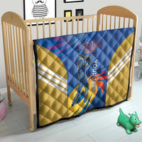 Custom Mumbai India Cricket Quilt Go Champions