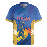 Custom Mumbai India Cricket Rugby Jersey Go Champions