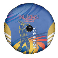 Custom Mumbai India Cricket Spare Tire Cover Go Champions