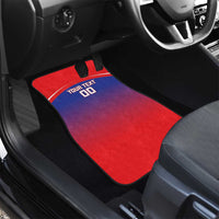 Custom Bengaluru India Cricket Car Mats Go Champions